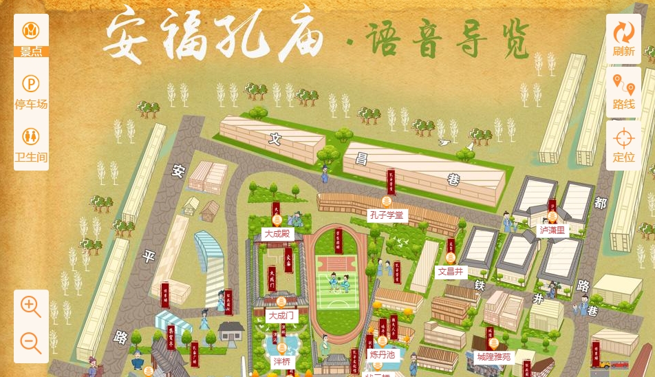 宝清手绘地图：智慧景区智能化服务的延伸
